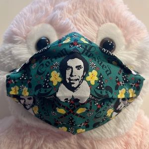 Face Mask Christmas Cotton Headed